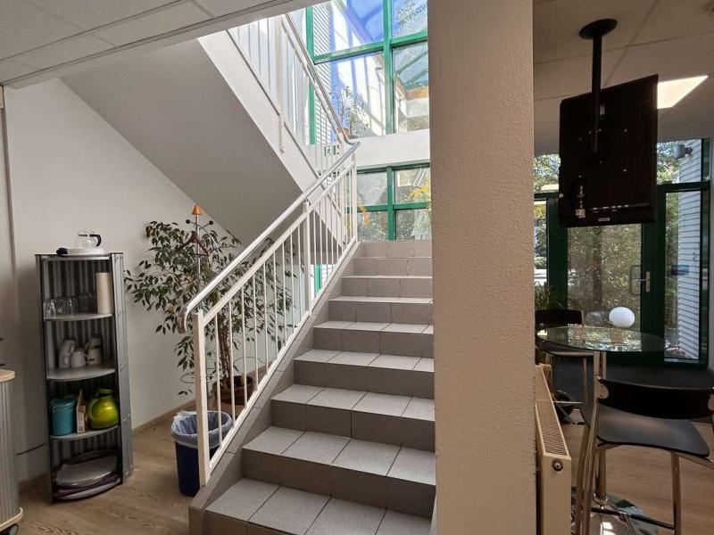 Treppenaufgang in zweite Etage