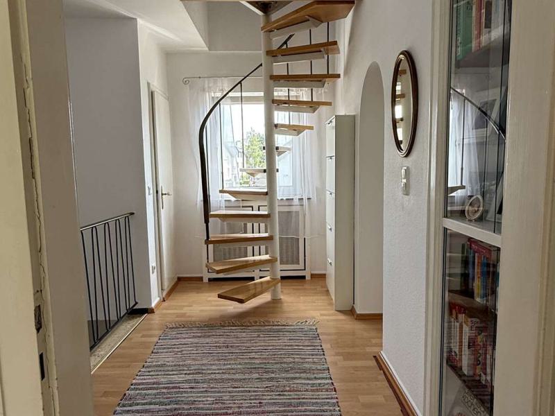 Treppenaufgang ins Dachgeschoss