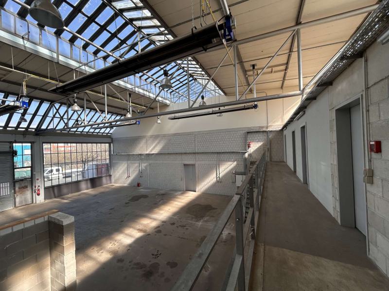 Hallenansicht mit Empore